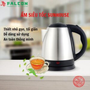 Ấm đun siêu tốc thiết kế nhỏ gọn tiện lợi