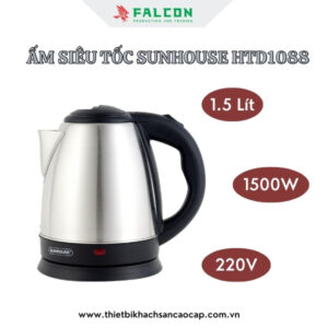 Ấm đun nước siêu tốc Sunhouse dung tích 1,5 lít