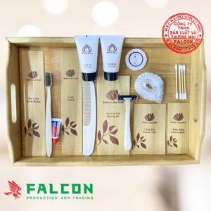 Bộ amenities lúa mạch túi giấy - Đồ tiêu hao phòng tắm khách sạn